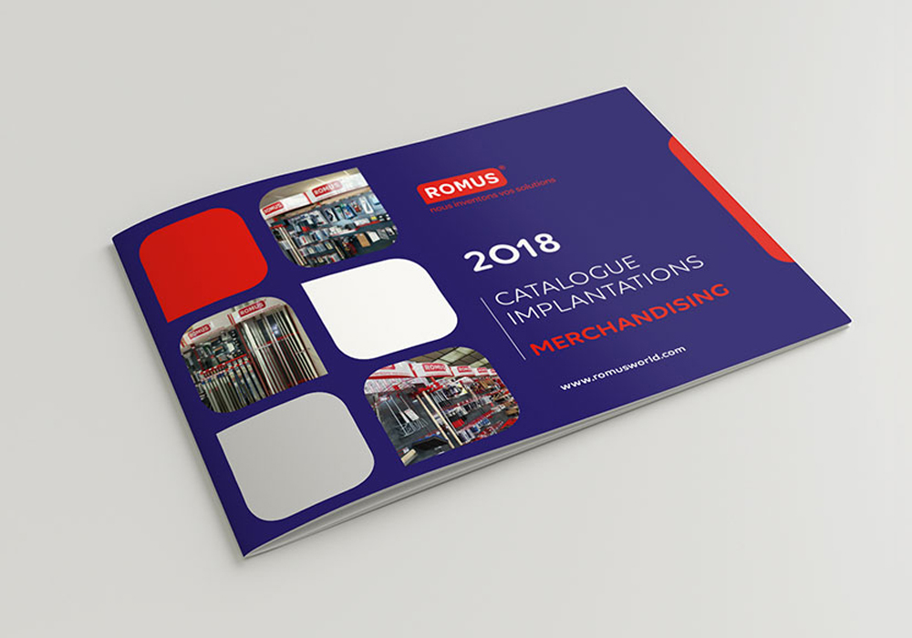 Couverture Catalogue Romus Merchandising 2018